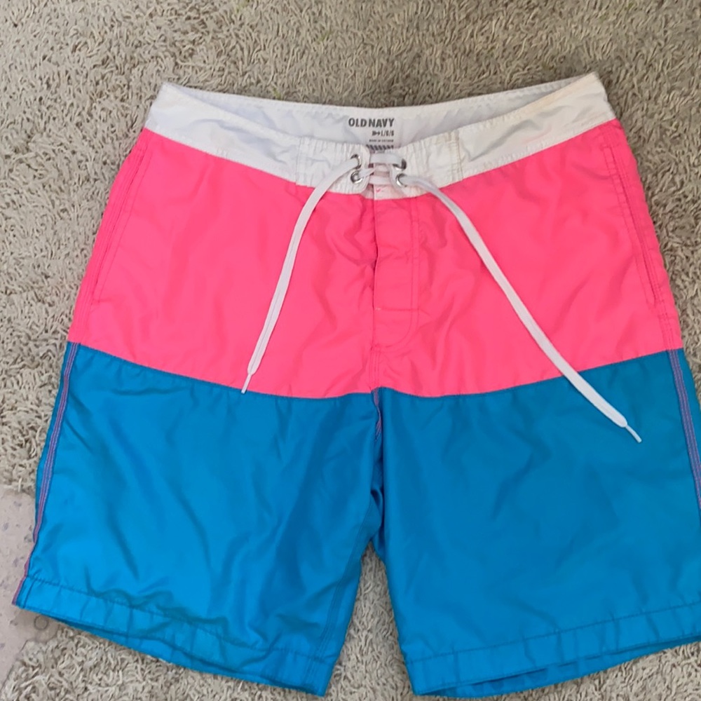 Men’s Old Navy Swim Trunks size Large
